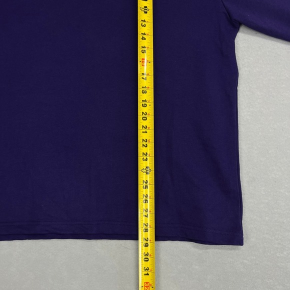 Champion Washington Huskies Pullover Sweatshirt Mens‎ L Mock Neck 1/4 Snap NCAA - Picture 6 of 7